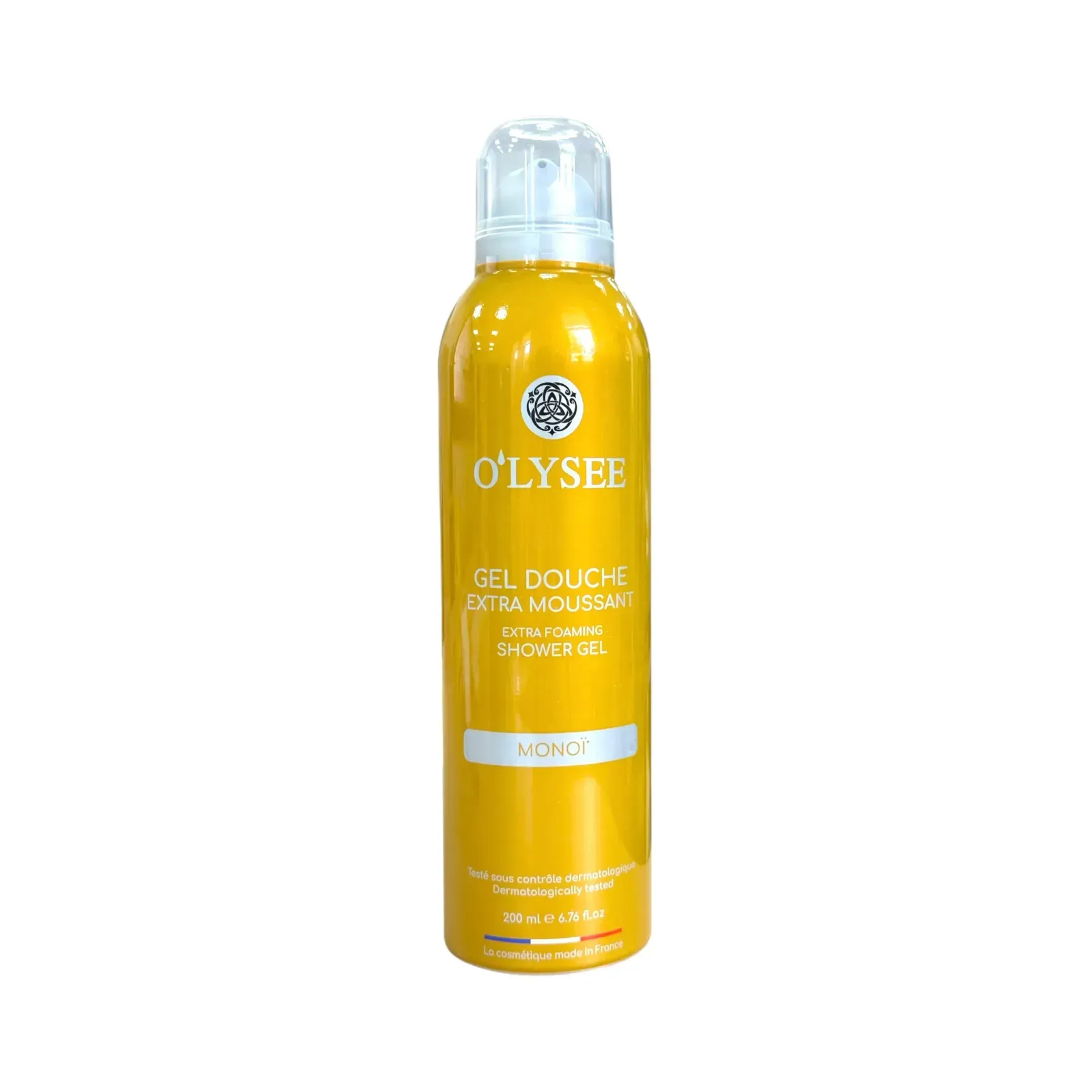 Гель-піна для душу O’LYSEE Extra Foaming Shower Gel Monoï 200 мл