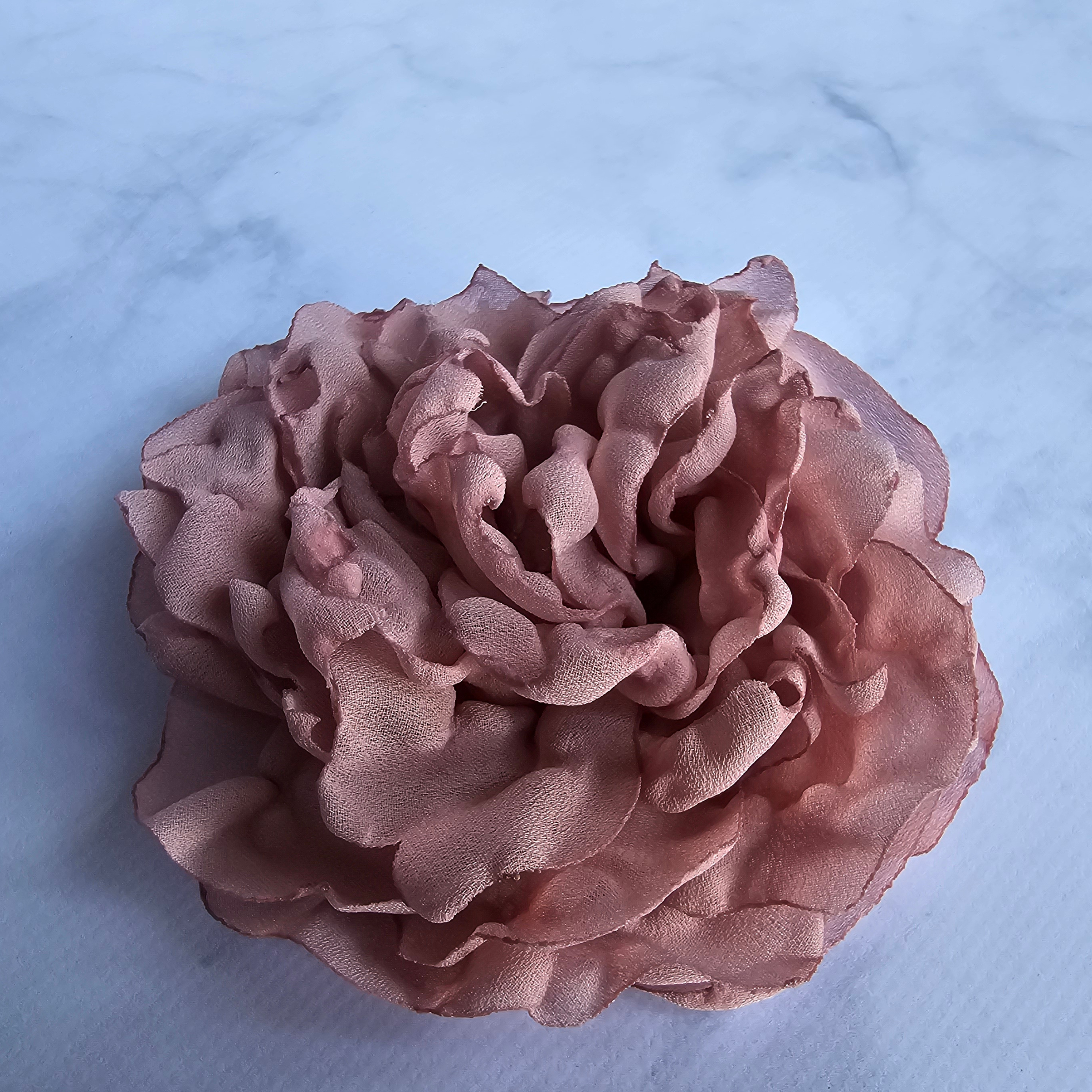 Flower Brooch Dusty Rose