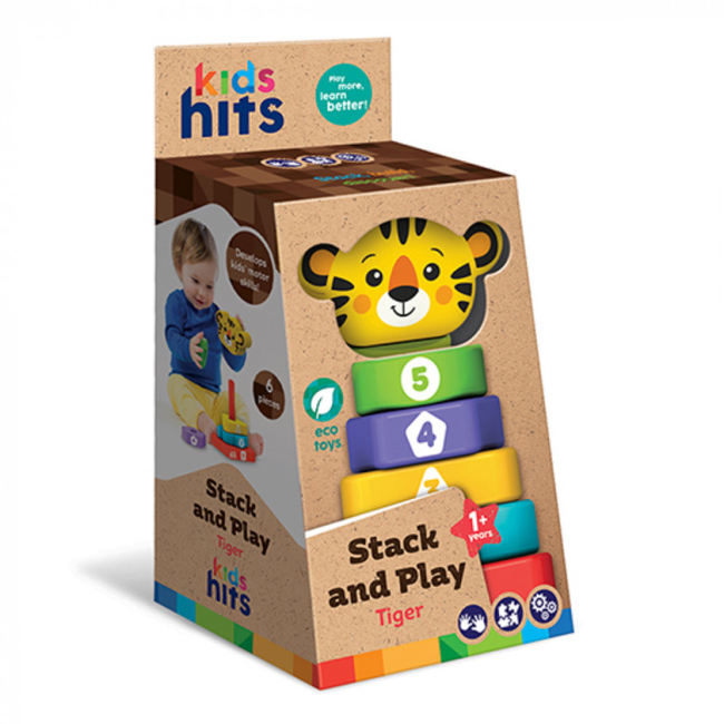 Дерев'яна іграшка Kids Hits Тигр (KH20/014)