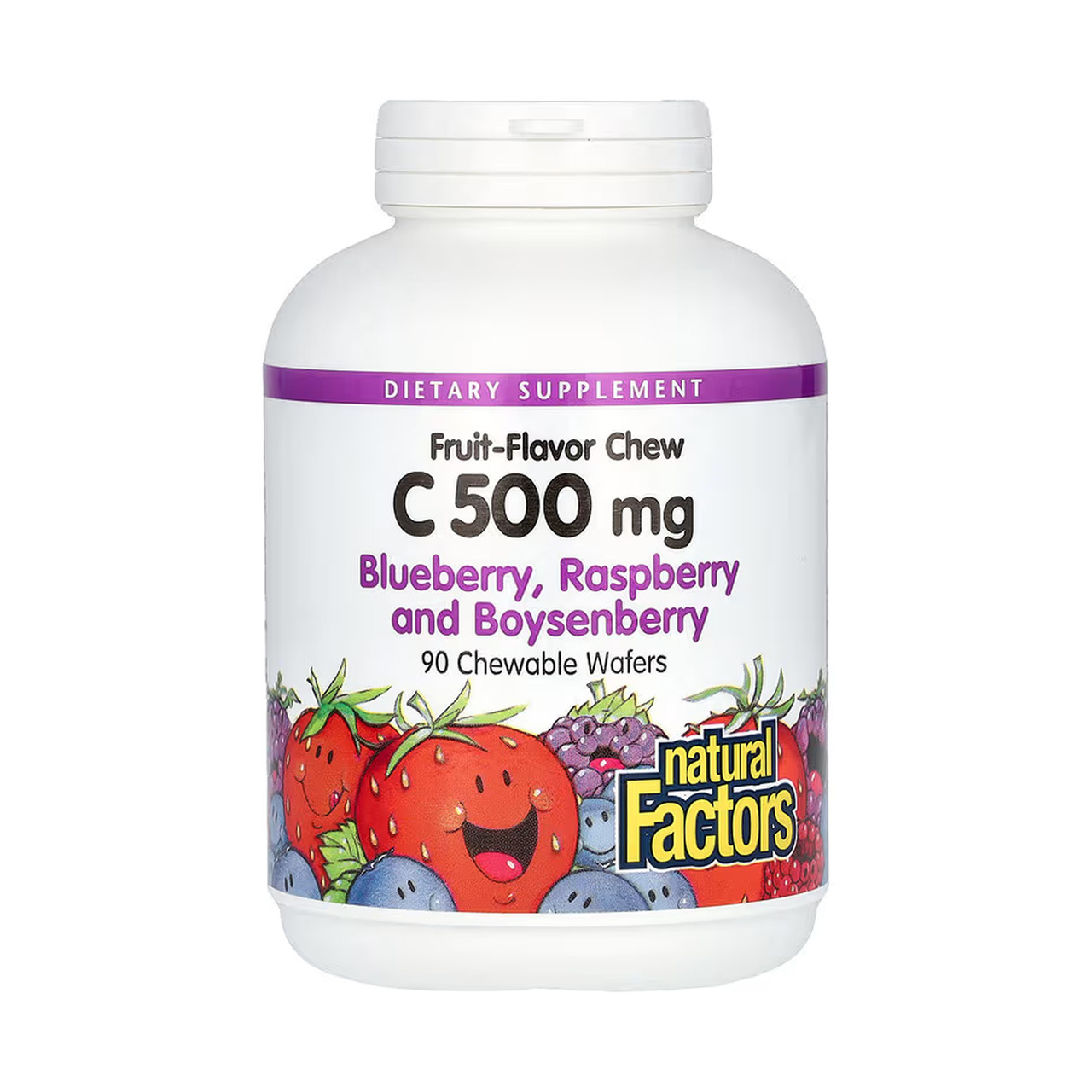 Vitamin C 500mg - 90 tabs Mixed Berry