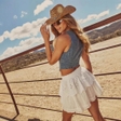 Women’s sleeveless V-Neck zipper denim vest | Fashion Denim Vest