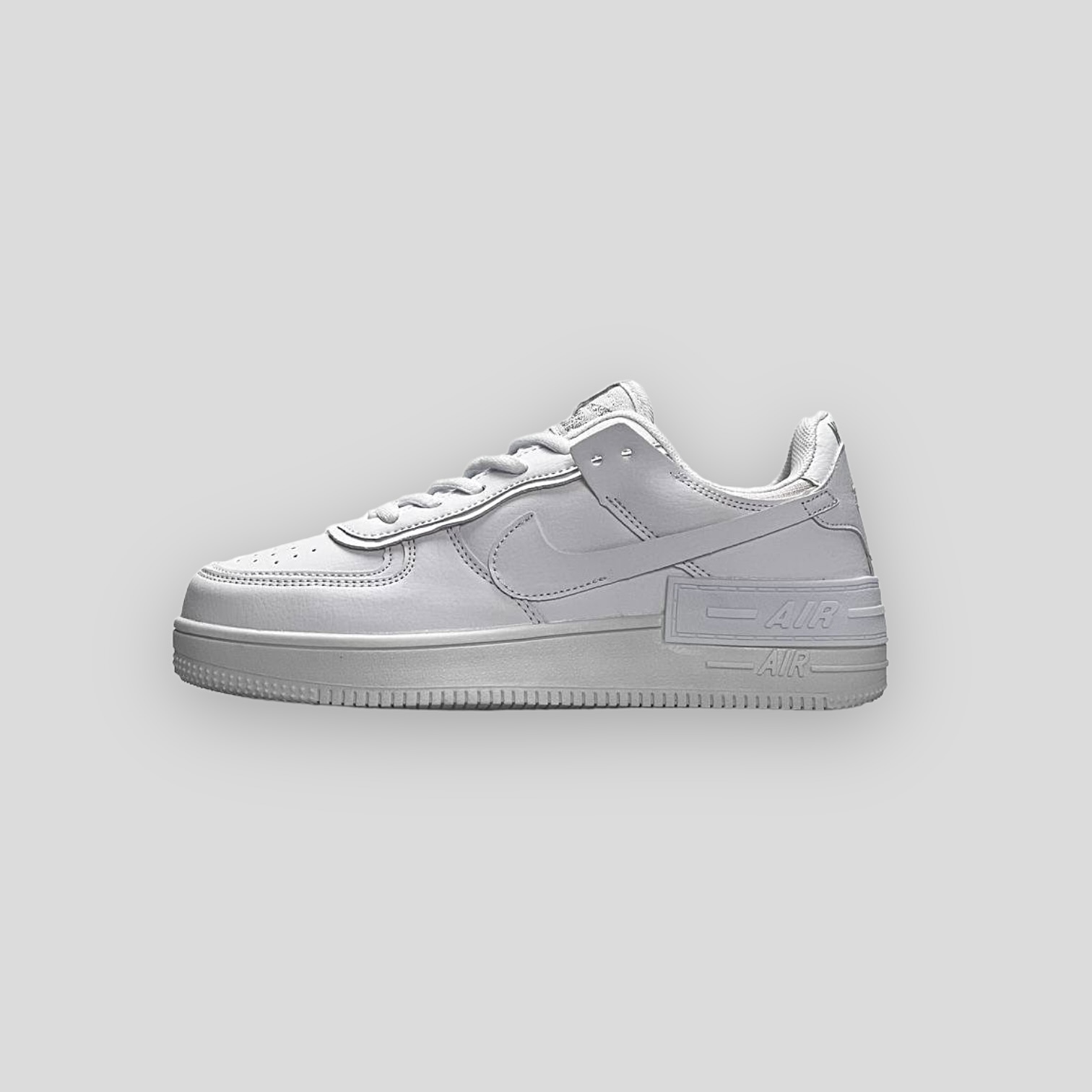 Nike Air Force 1 Shadow All White 