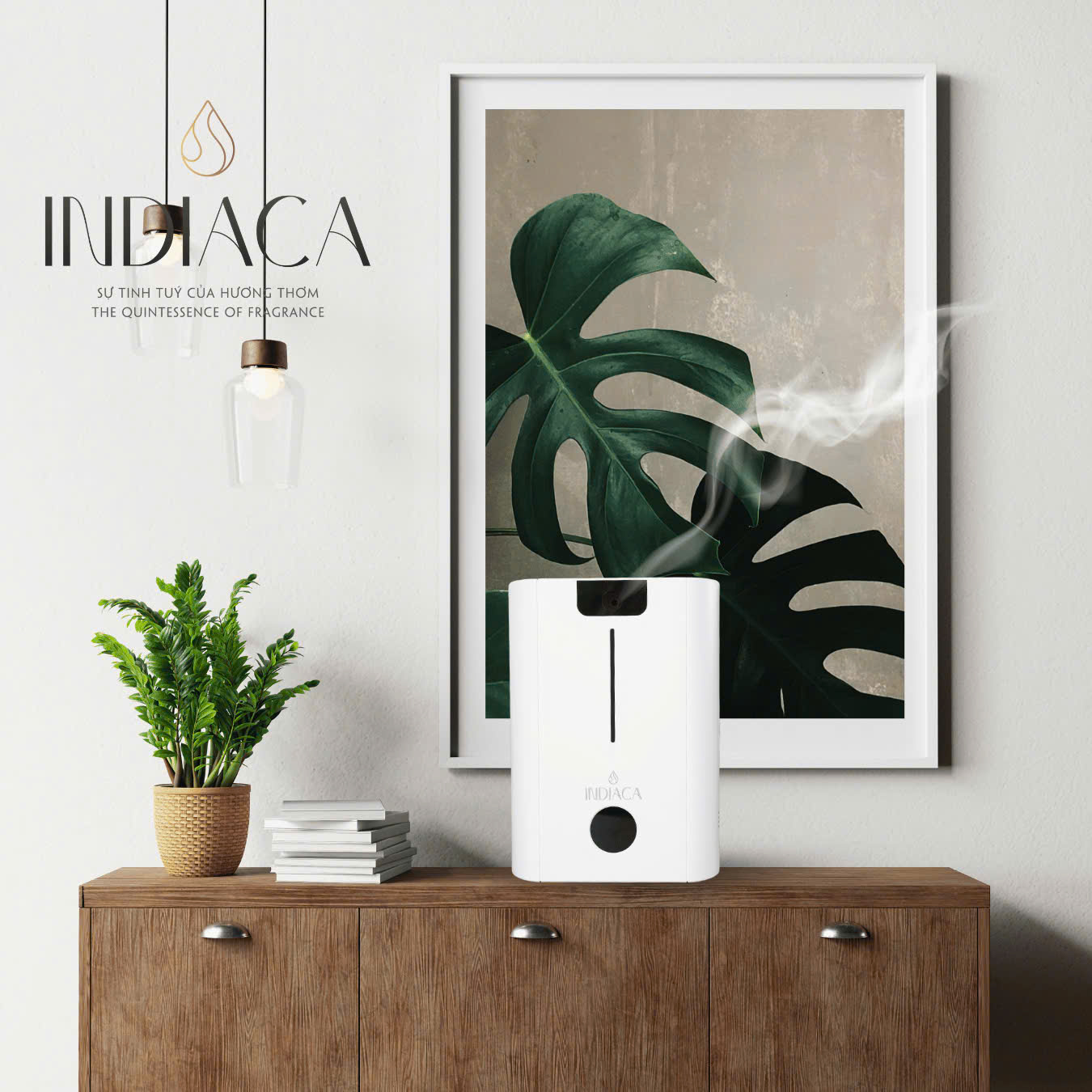Máy Xông Tinh Dầu Trực Tiếp INDIACA J35🌿Diện Tích Toả Hương 20 m² - 200 m²