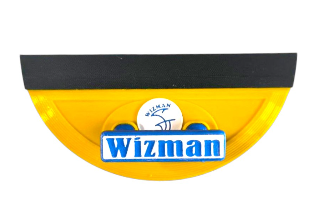 Шліфувальна терка WIZMAN з липучкою, для тіньових швів, 225 мм*100 мм