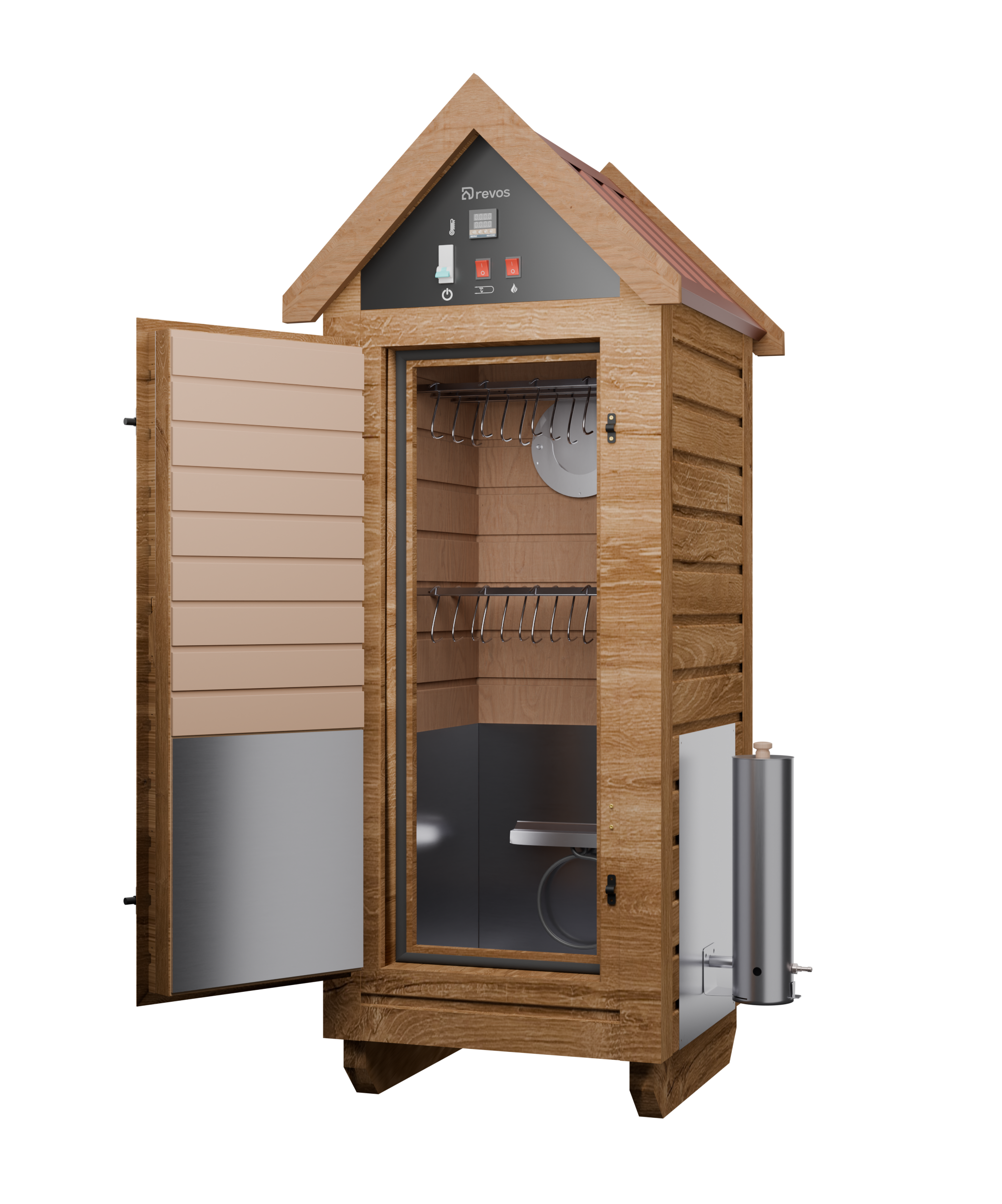 2-w-1 FAMILY 1.0 do wędzenia na gorąco i na zimno