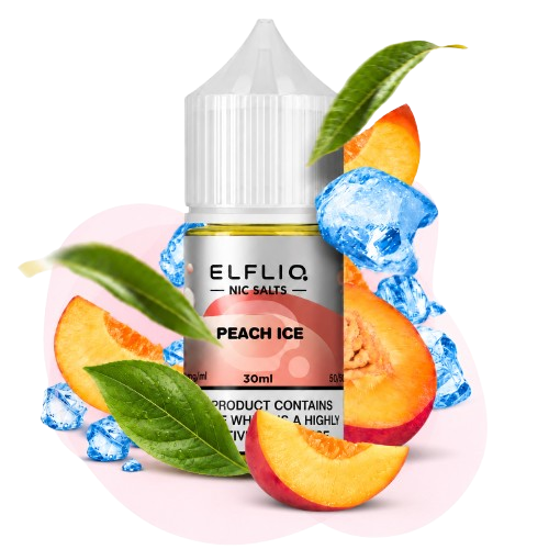 ЕІf Lіq рідина 30 ml 50 mg Peach Ice Персик Лід