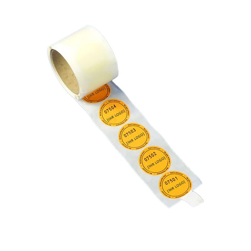 SET OF 10 3D MEASUREMENT POINT STICKER WITH YOUR INDIVIDUAL LOGO