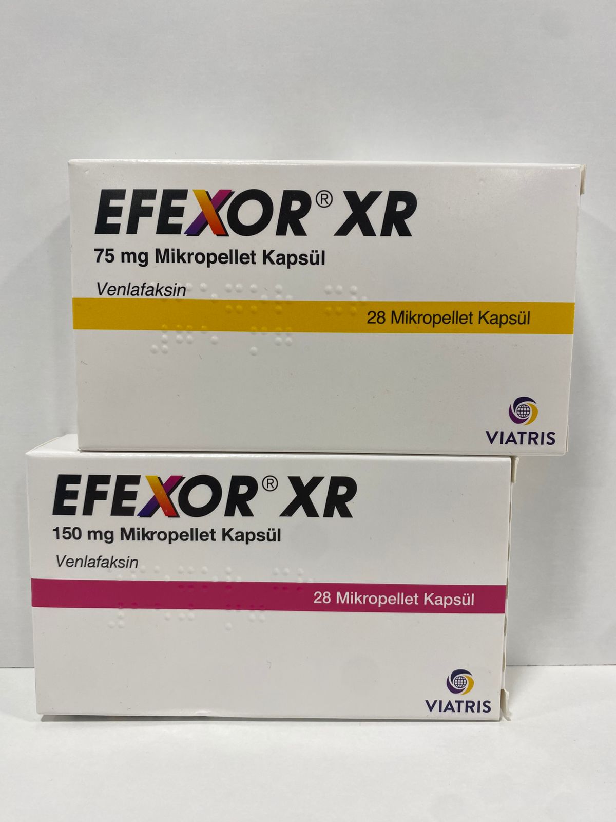 Ефексор XR (Венлаксин, Efexor XR) 75мг/150мг, 28таб