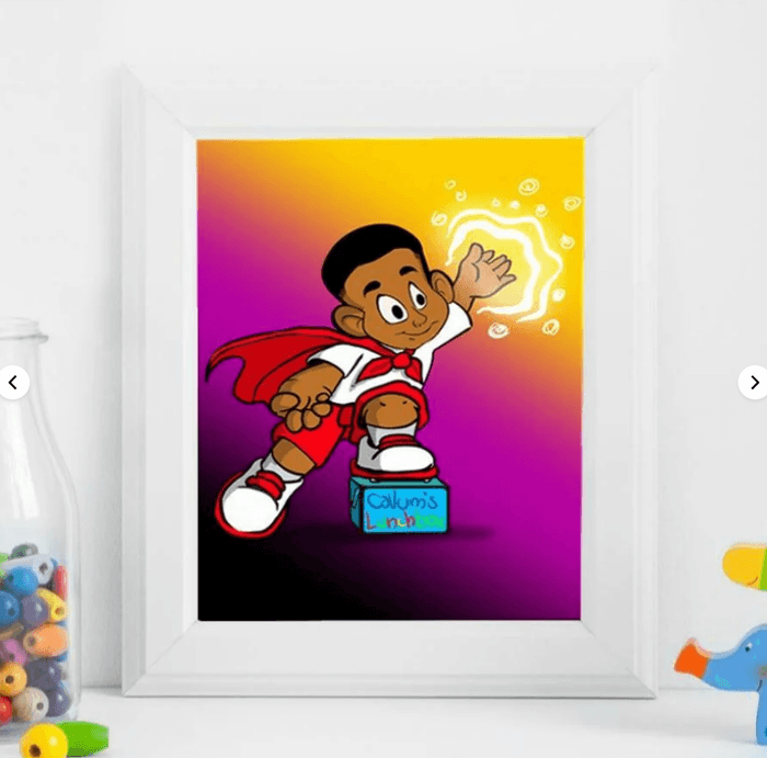 Poster - Super Hero Boy (From £5.99)