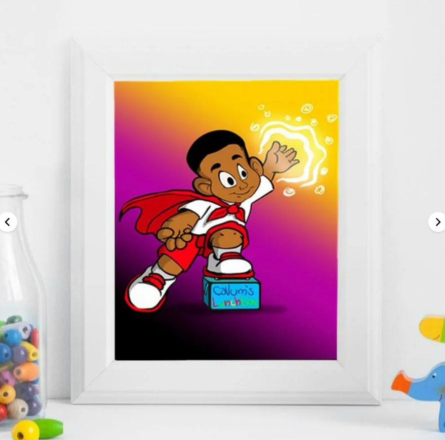 Poster - Super Hero Boy (From £5.99)