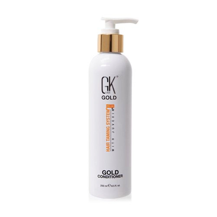 Золотий кондиціонер GKhair (Global Keratin) Gold Conditioner для пошкодженого волосся, 250 мл.