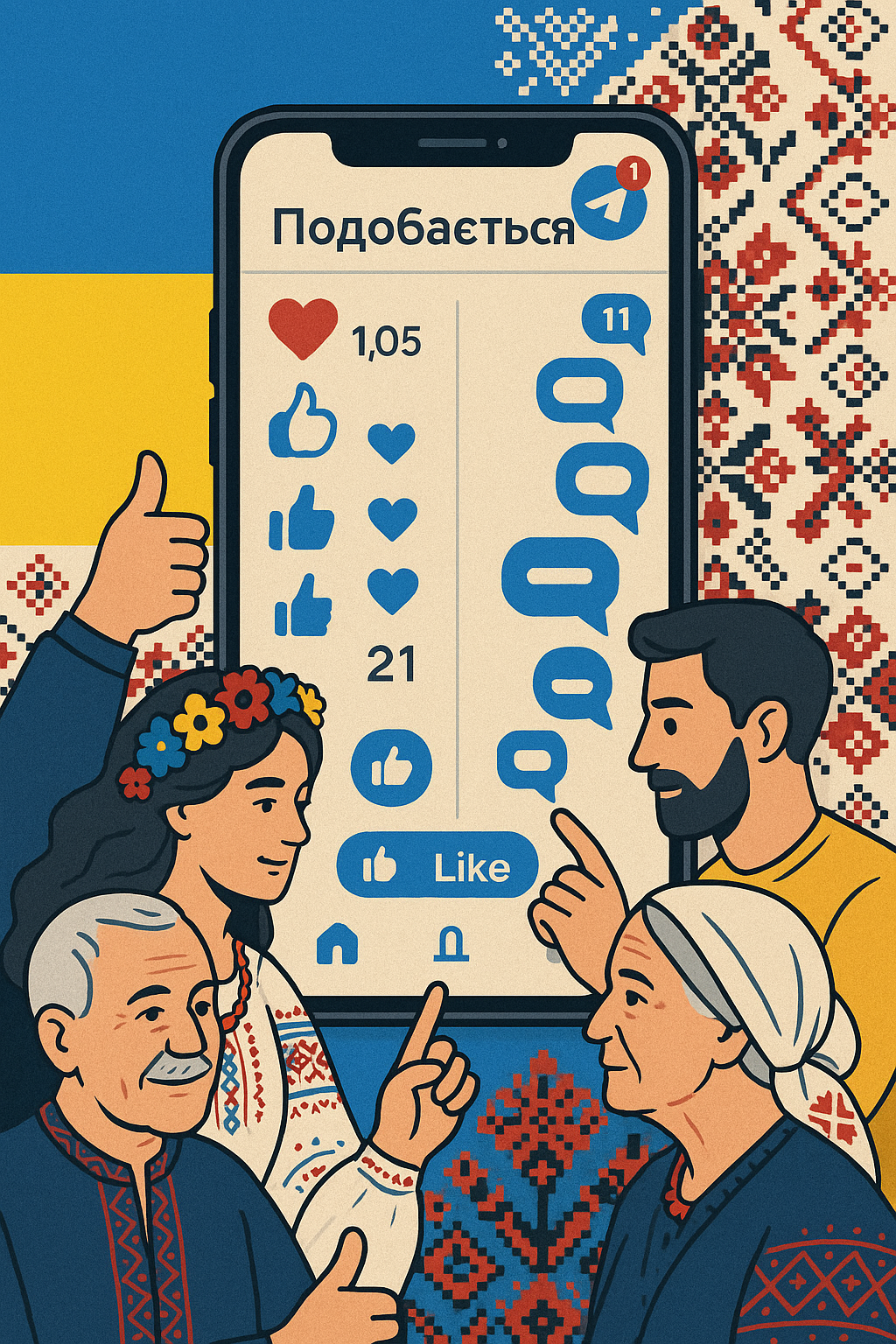 From Likes to Comments: Social Media in Ukrainian