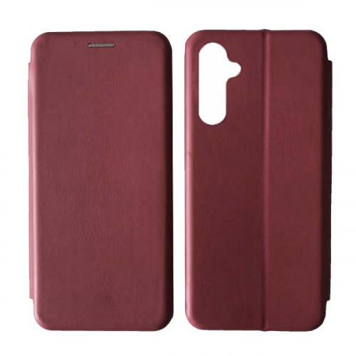 Чохол-книжка Level for Samsung A15 (A155) Marsala