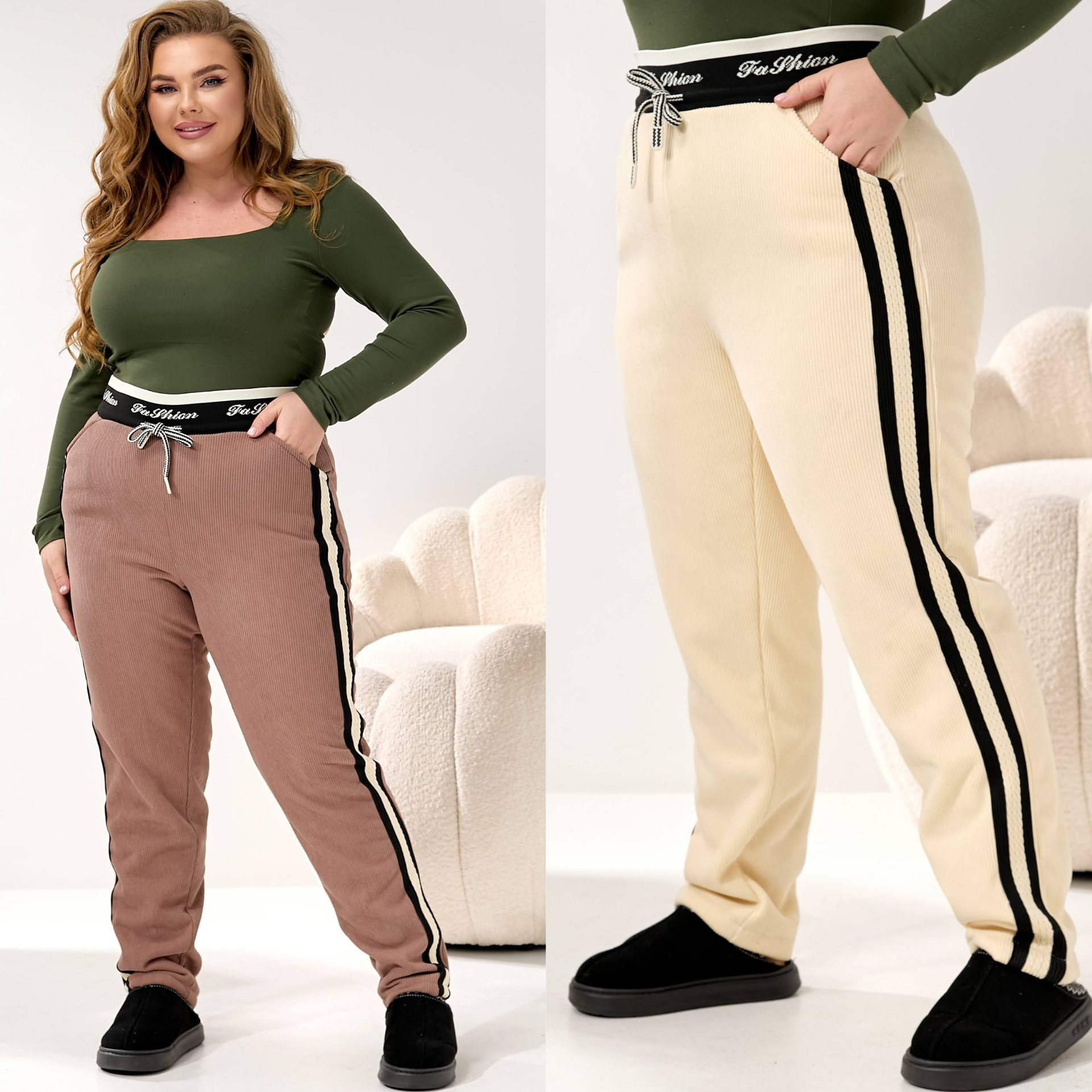 Штани "БЛ-098", на хутрі