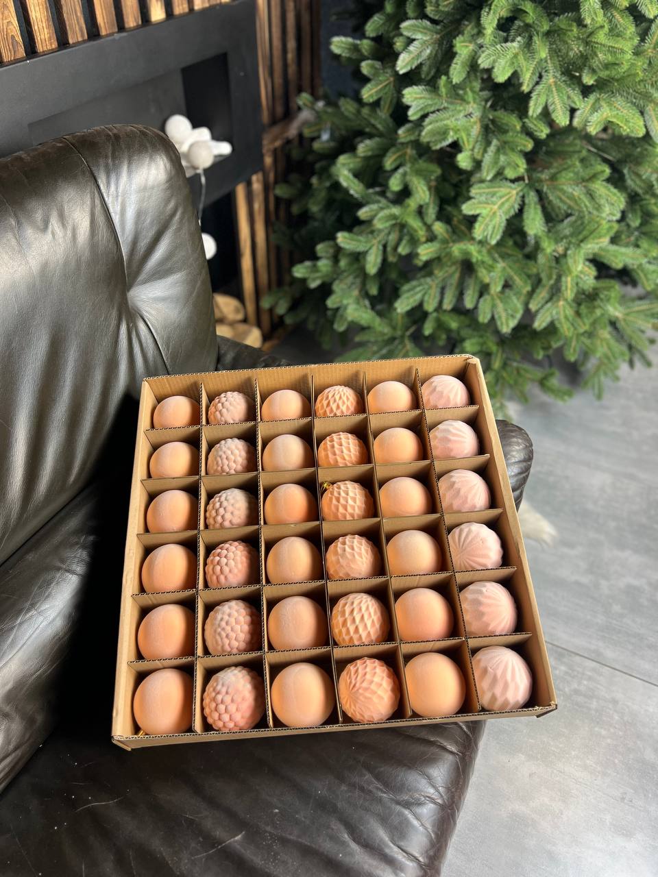 Подарунковий набір «Оксамитовий дует» - ПЕРСИКОВИЙ 🍑