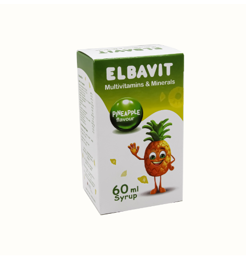 ELBAVIT multivitamins syrup Елбавіт мультивітаміни сироп 60 мл