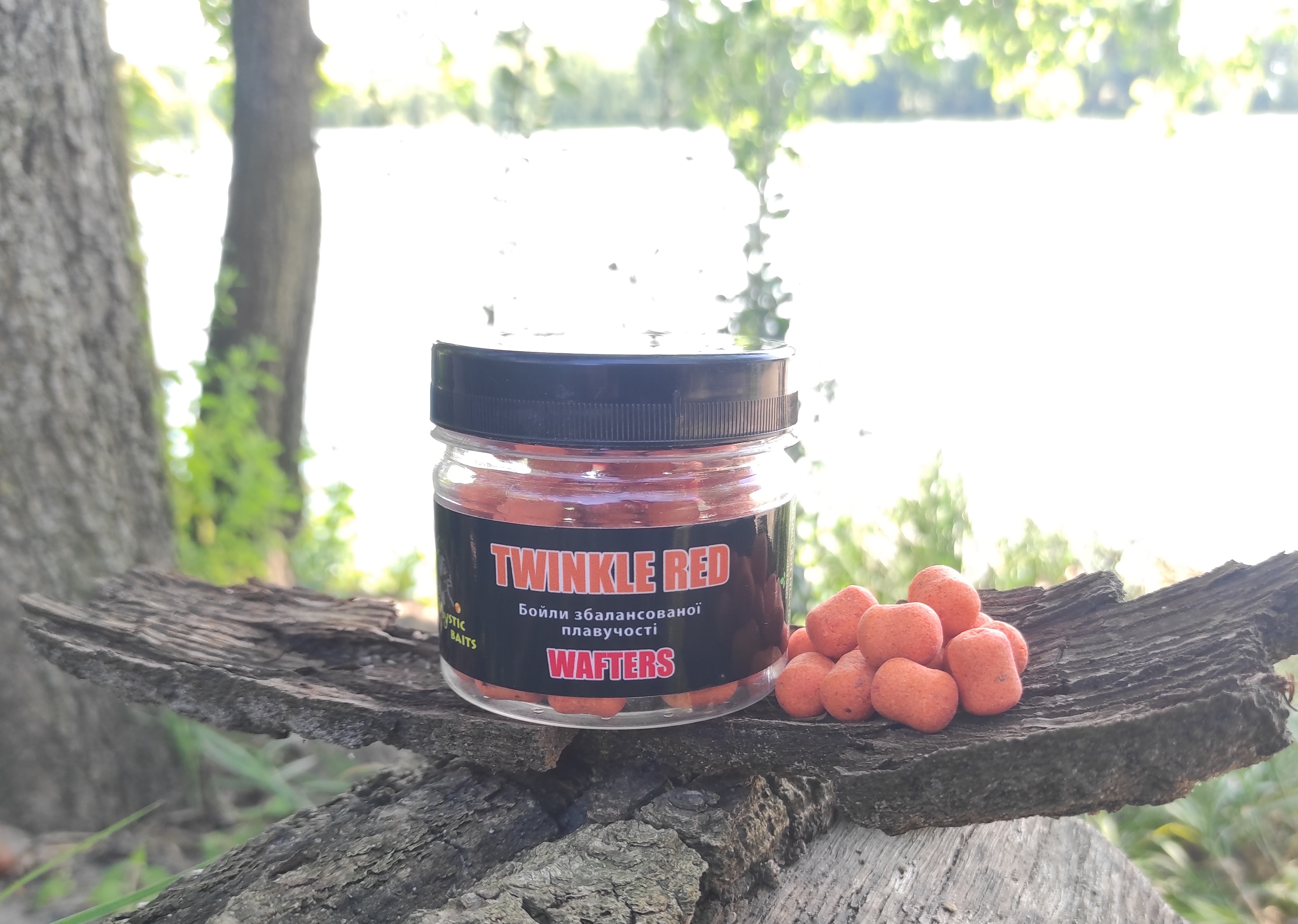 Бойли збалансованої плавучості Wafters Twinkle Red10х14mm.