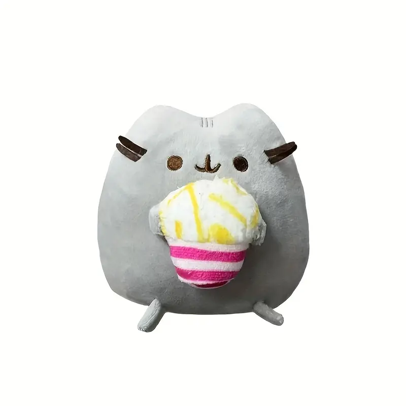 М'яка іграшка Кіт Пушин (Pusheen) з кексом