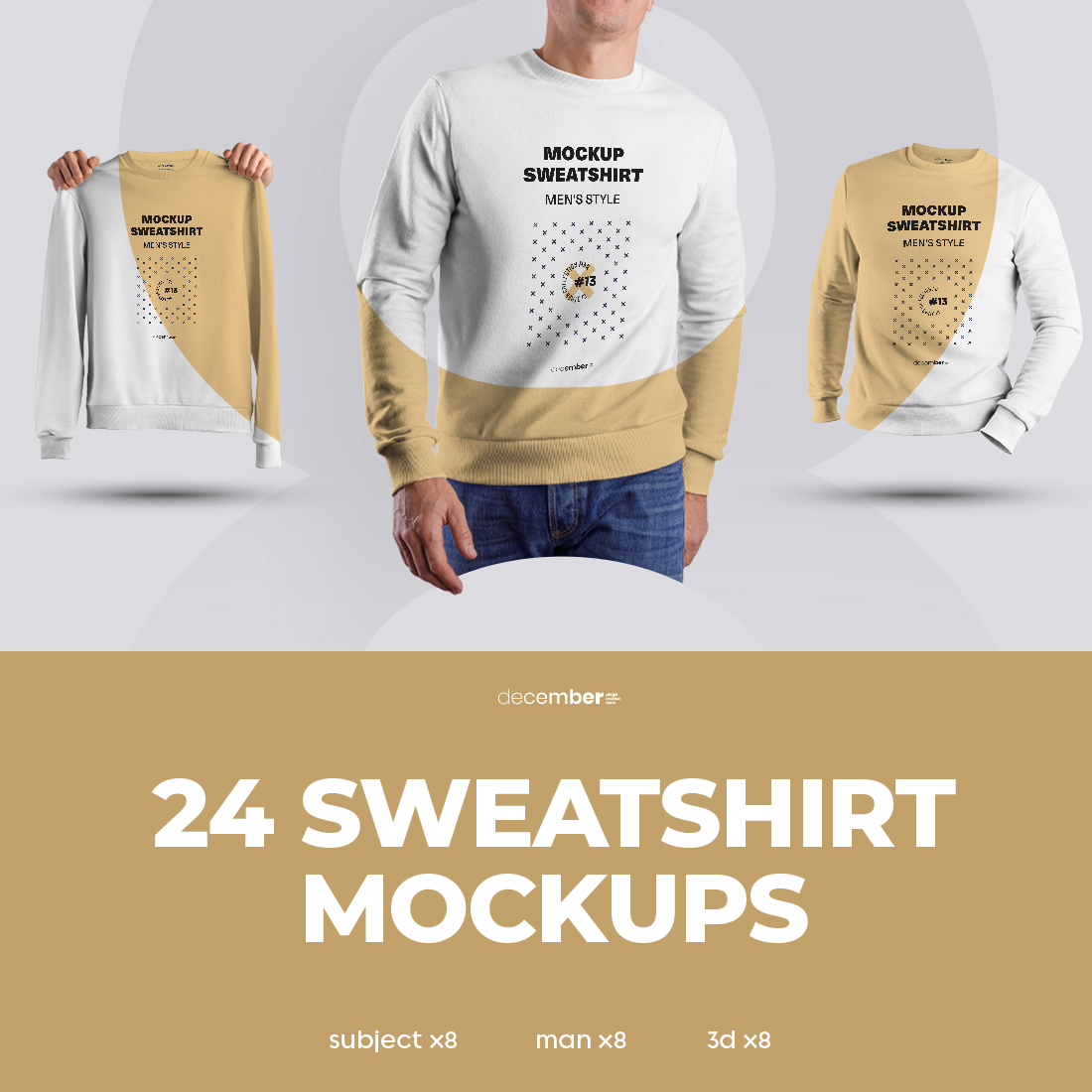 24 Mockups Sweatshirt