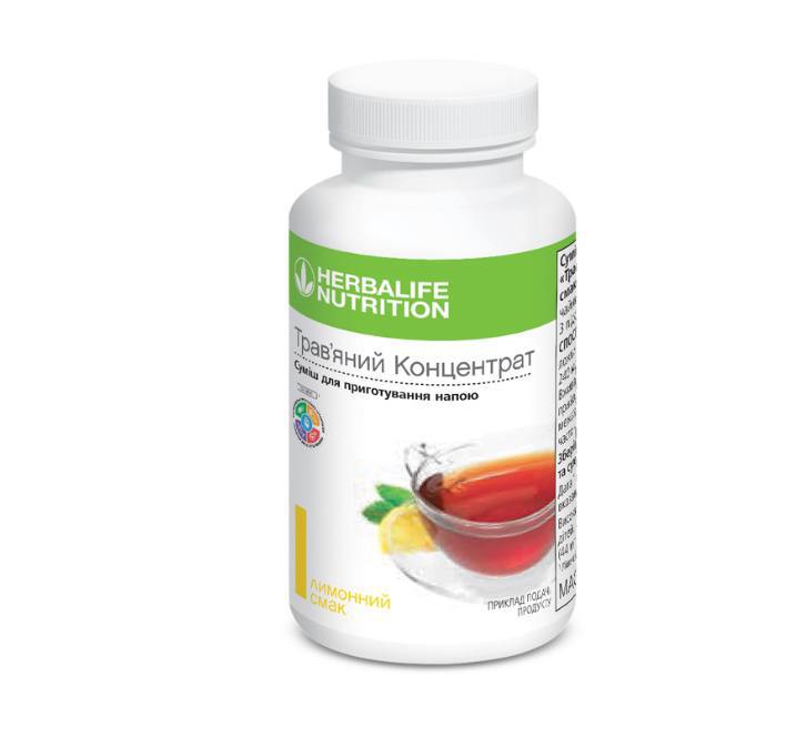 Розчинний трав'яний напій зі смаком Лимону  (Herbal Tea), 51 грам