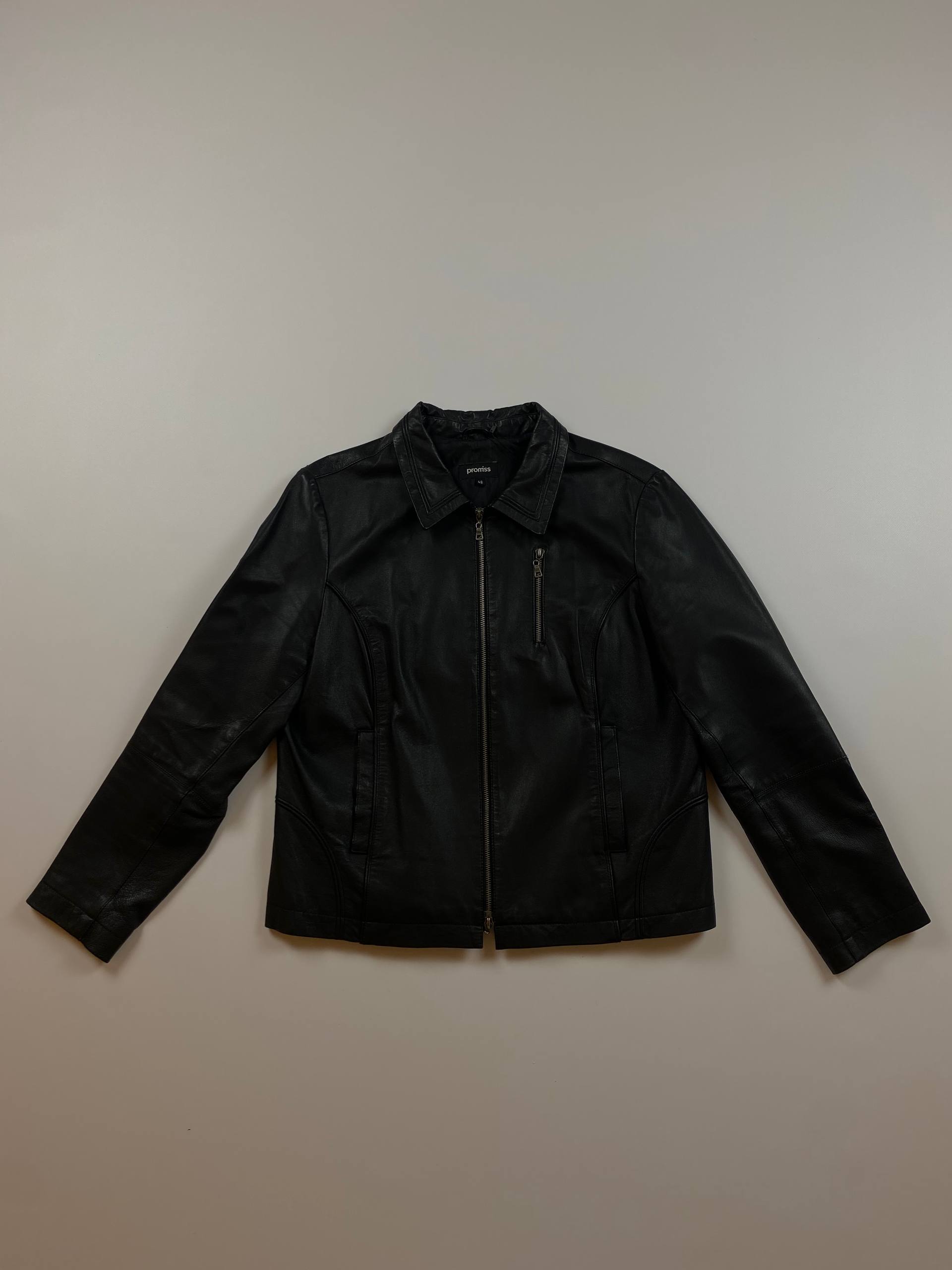 Вінтажна Чорна шкірянка 1712