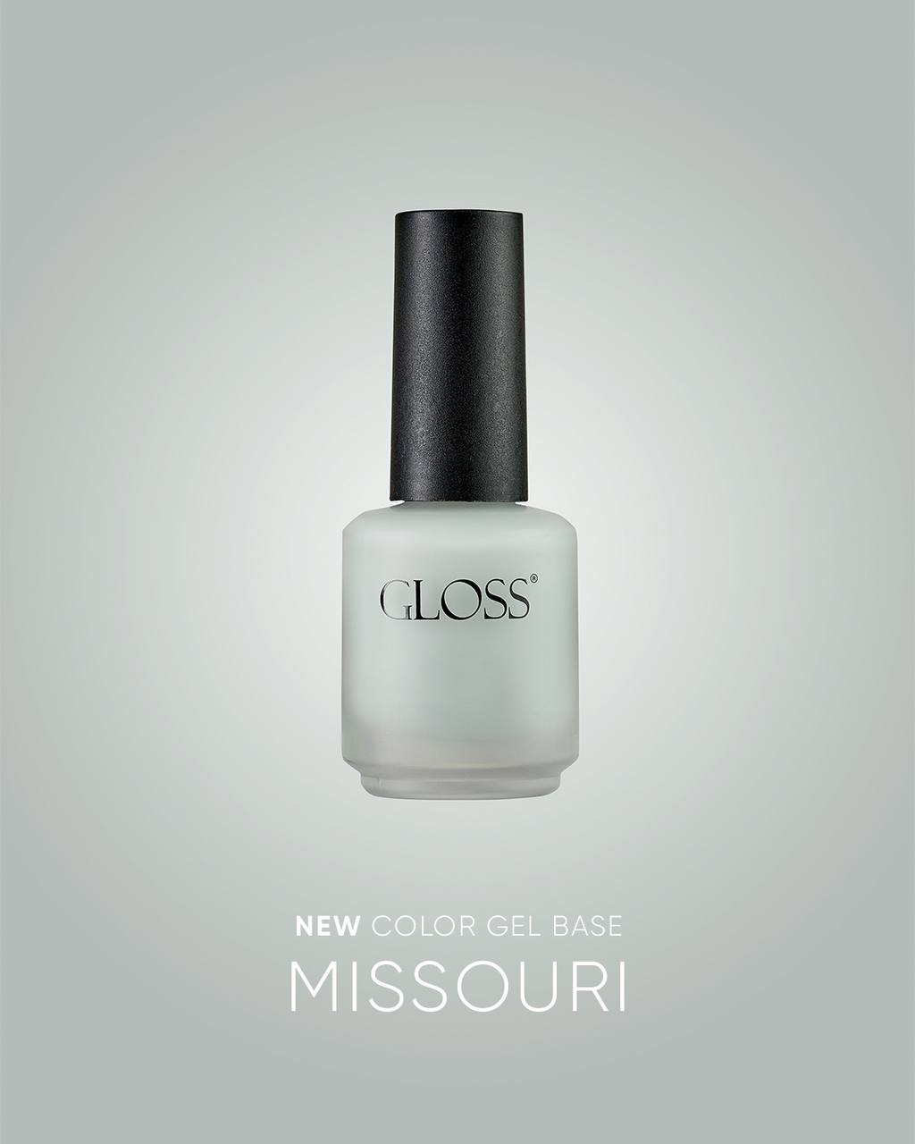 Кольорова база GLOSS Color Base Gel Missouri, 11 мл