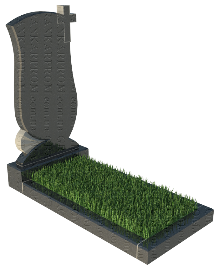 Пам’ятник одинарний 1-58AM