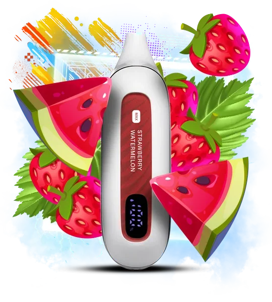 FLONQ MAX SMART 12000 Strawberry Watermelon ( Полуниця Кавун )