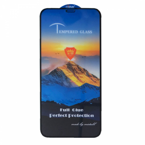 Захисне скло Full Glue for iPhone 12 /12 Pro (6.1 ) чорне тех. пак.
