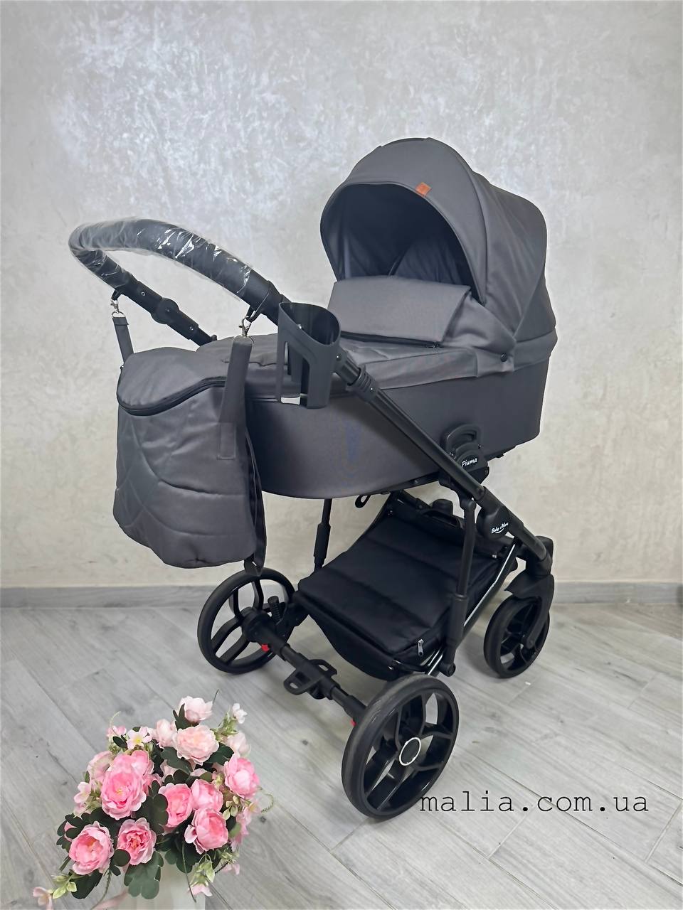 Дитячий універсальний візочок 2 в 1 Baby Merc Piuma new 24B