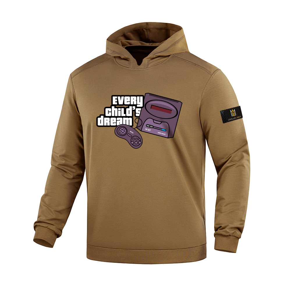 Худі "Мрії" без зіпера койот