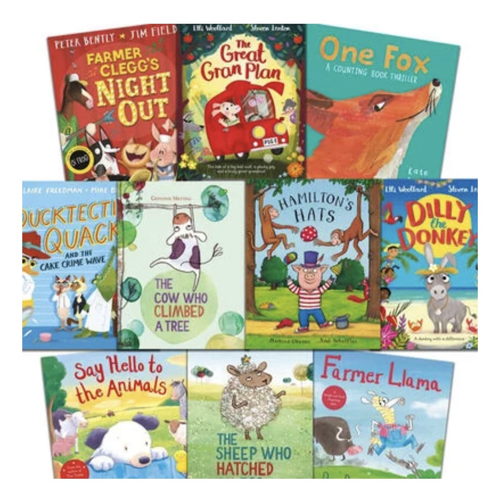 Fun on the Farm: 10 Book Bundle