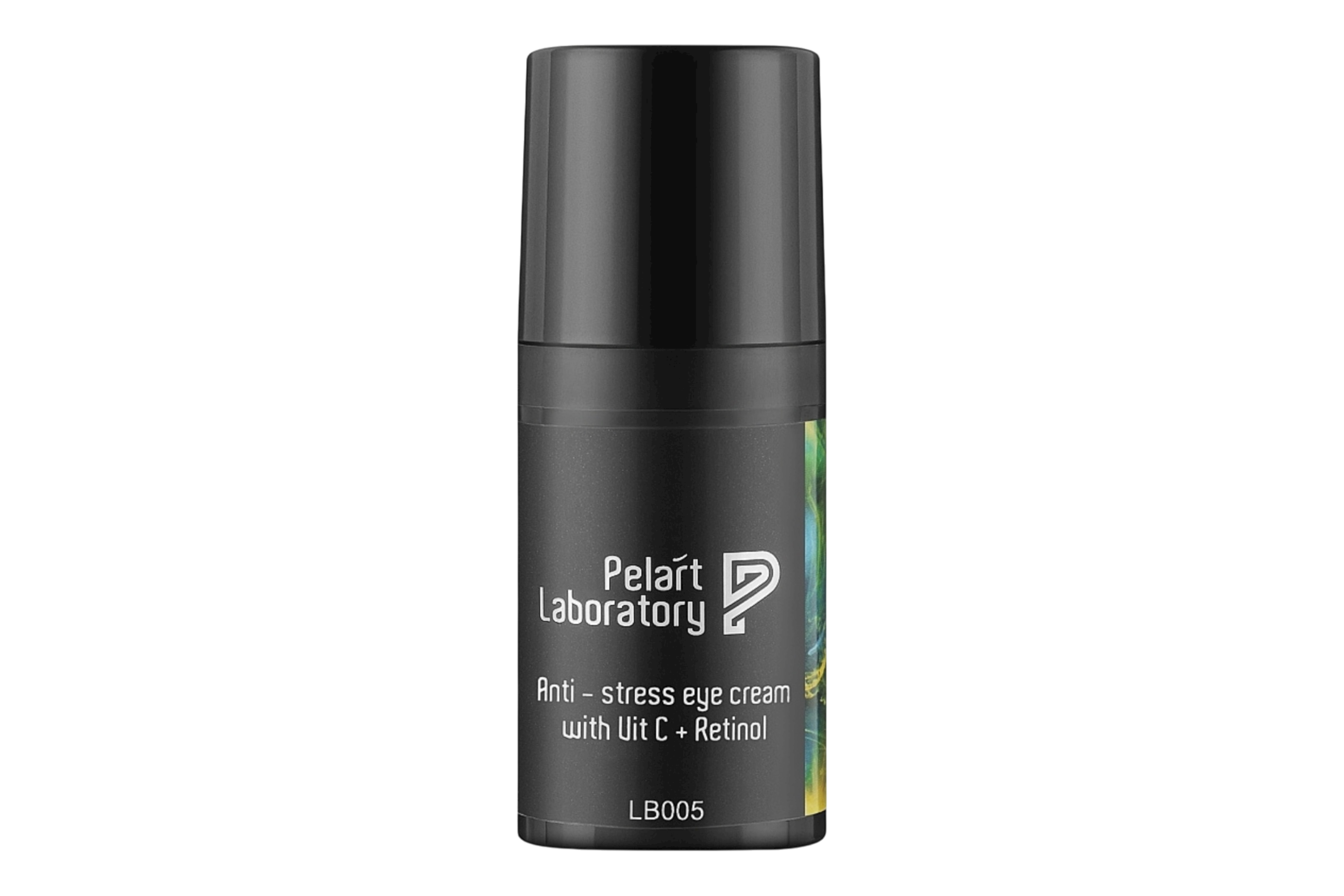 Крем навколо очей з ретинолом та вітаміном С Pelart Laboratory Lana BluR Anti–stress Eye Cream With Vit C+Retinol