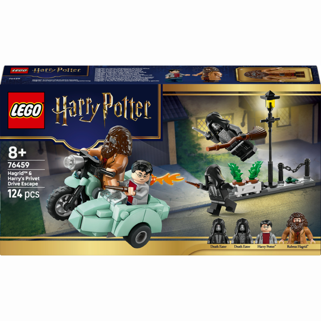 Конструктор LEGO Harry Potter Геґрід і Гаррі: Втеча з Тисової вулиці (76459)
