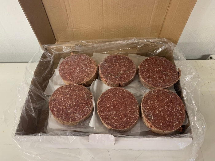 5oz Gluten Free Beef Burgers (10lb box)