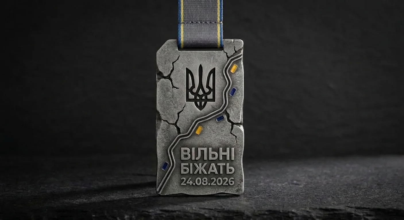 Стартовий набір на онлайн-забіг "Вільні Біжать"