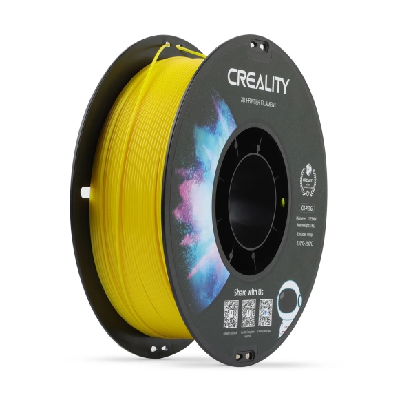 Creality PETG filament (пластик) для 3D принтера CREALITY 1кг, 1.75мм, жовтий