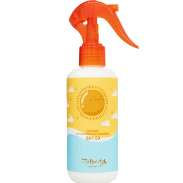 Дитячий лосьйон сонцезахисний SPF 50 Top Beauty 200 мл