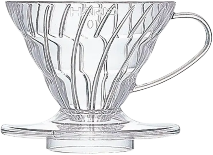 Пуровер Hario V60 02 Прозорий