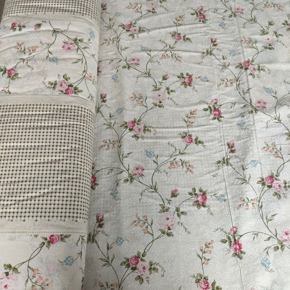 Тканина Голд Euro - Троянда в'юнок