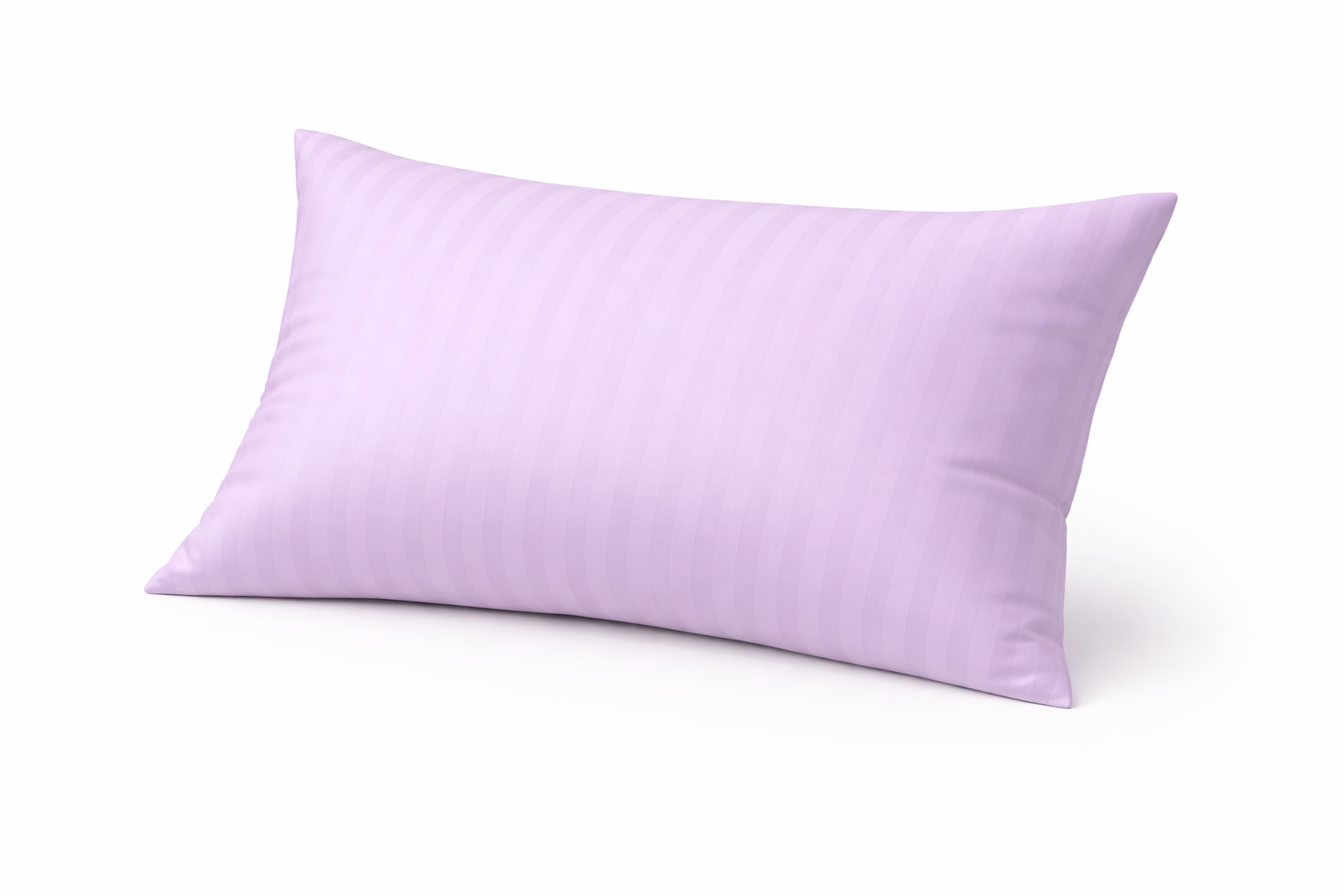 Наволочка страйп сатін  "Бузок"