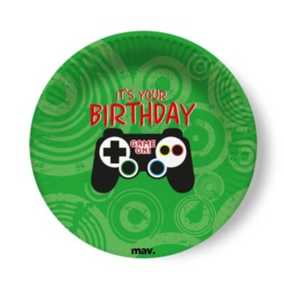 Тарілочки Game Геймер 8шт