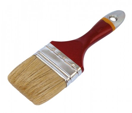 Пензель флейцевий тип  "Євро",   дерев'яна ручка  2"HT-TOOLS (12шт)