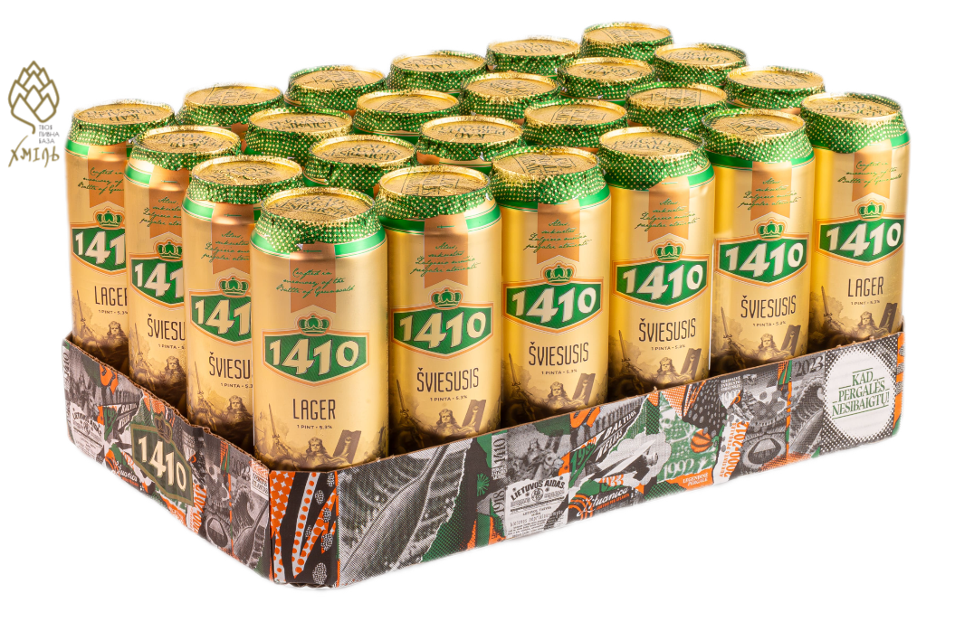 Пиво 1410 0,568л Lager 5.3% ж/б (24шт/уп)