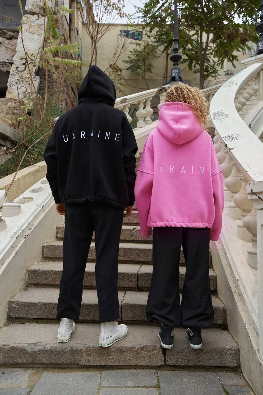 Патріотичний худі UKRAINE. Модель unisex