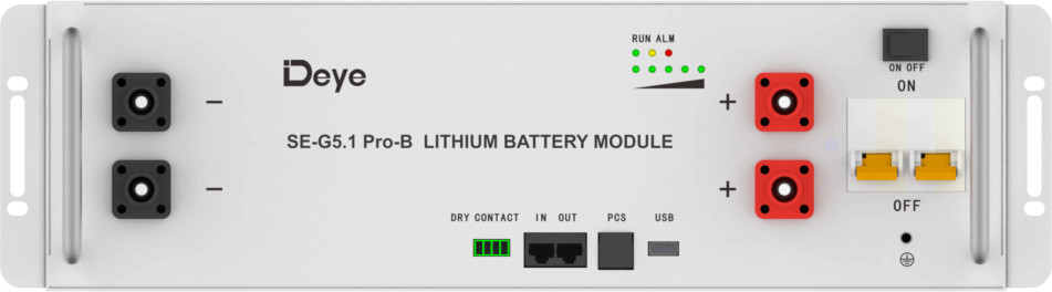 LV Акумуляторна батарея Deye SE-G5.1-Pro-B