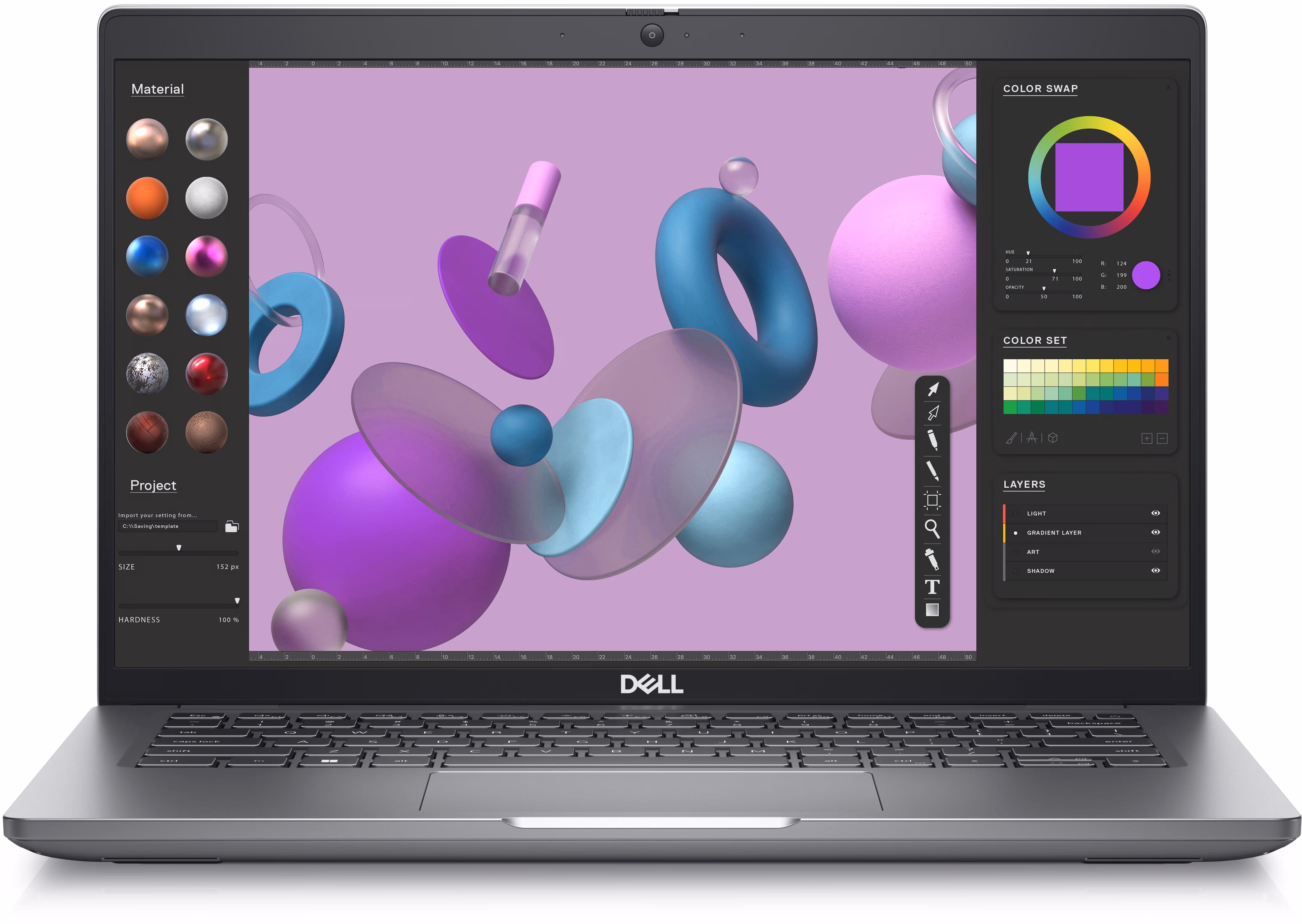 Игровой Бизнес ноутбук Dell Precision 3480 Workstation