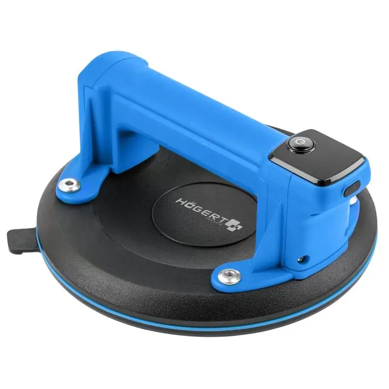 HOEGERT Акумуляторна присоска 200 мм з РК-дисплеєм