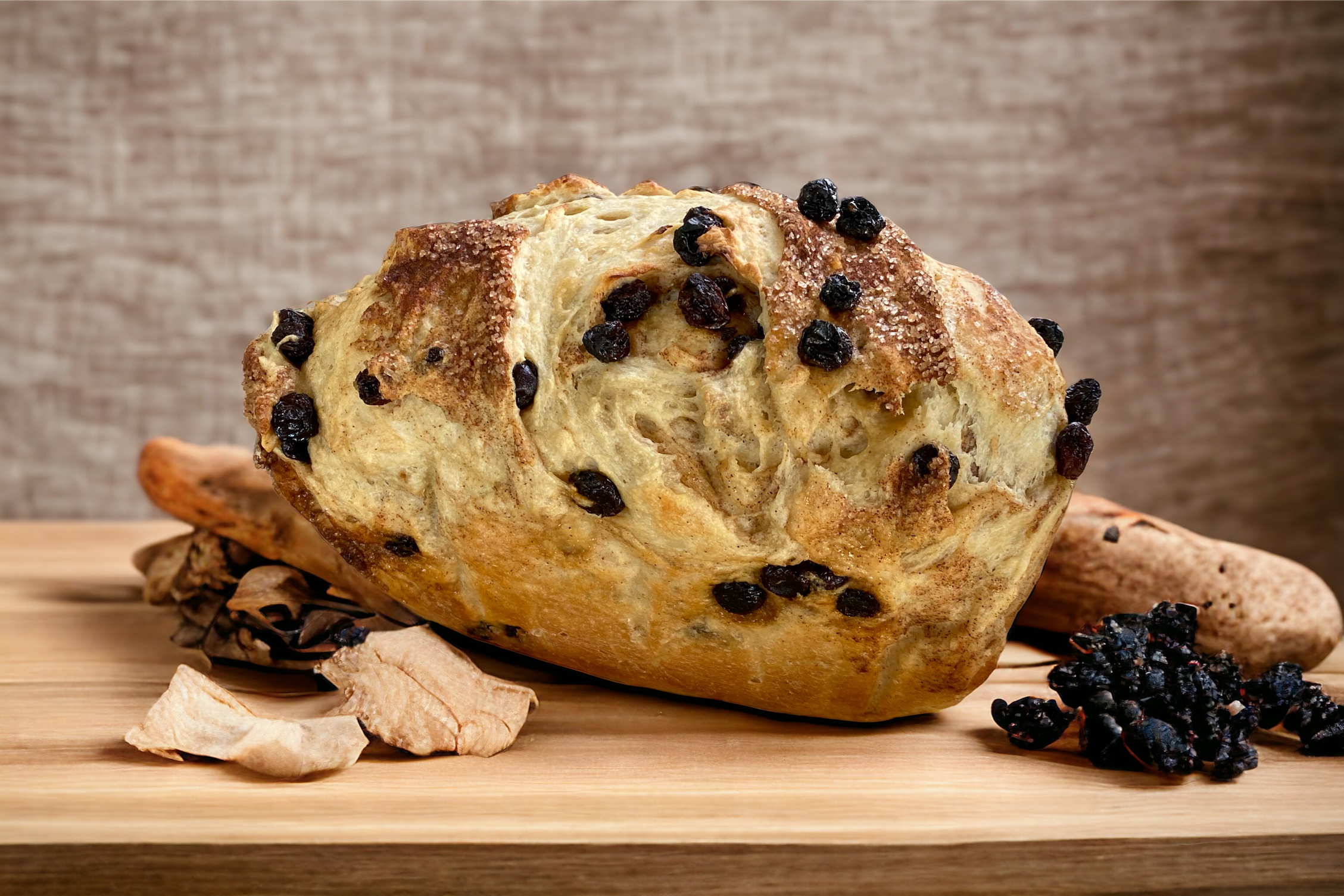 Cinnamon Raisin Sourdough Bread