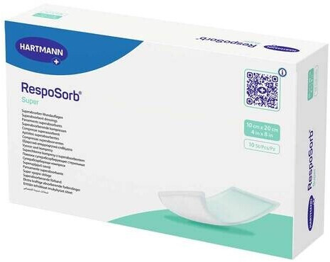10×20см.Resposorb Super пов'язка з суперсорбентом для загоєння ран 1шт.
